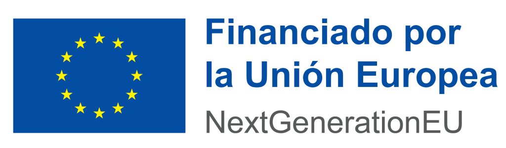 Logo, Financiado por la Unión Europea NextGenerationEU